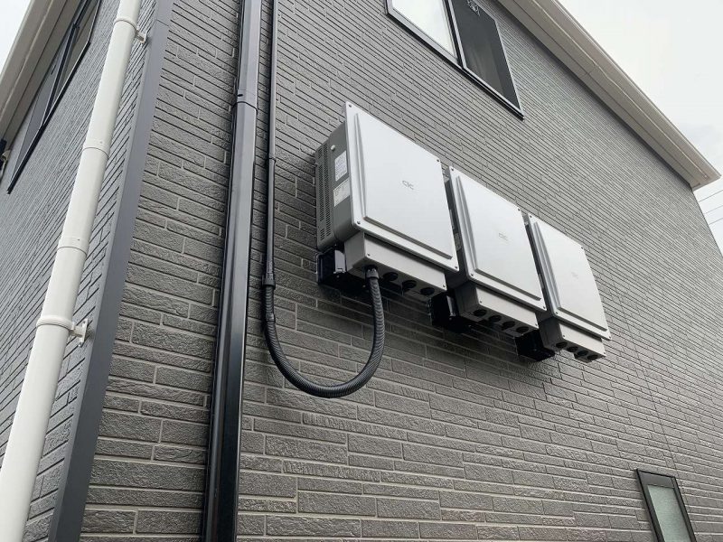 福岡県のK様邸にて、太陽光発電システムを設置しました!