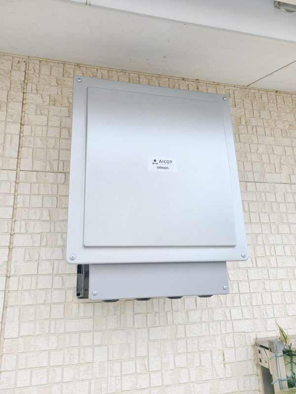 熊本県のH様邸にて、蓄電システムを設置しました！