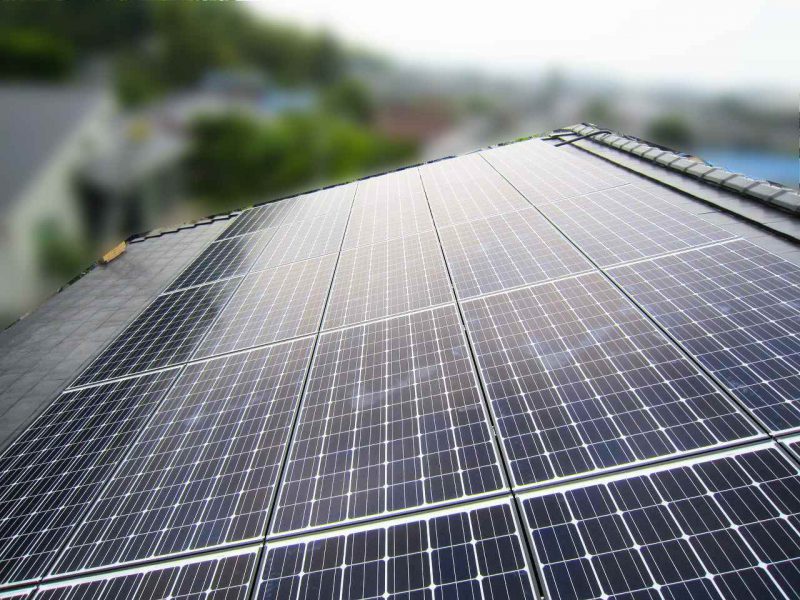 福岡県のO様邸にて、太陽光発電システムを設置しました！