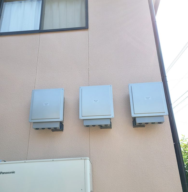 熊本県のK様邸にて、蓄電システムを設置しました！