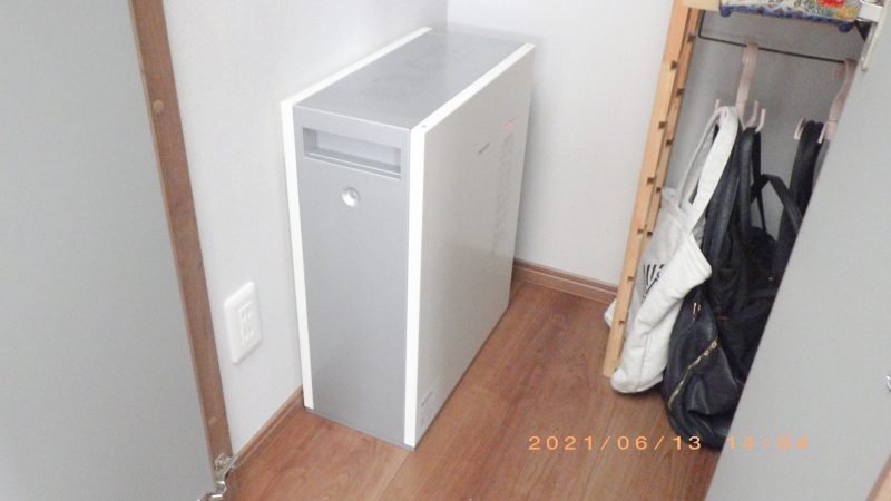 福岡県のM様邸にて、蓄電システムを設置しました！