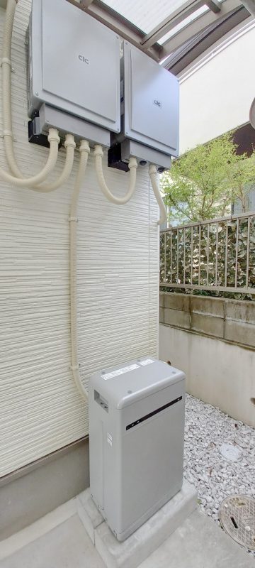 山口県のS様邸にて、蓄電システムを設置しました！