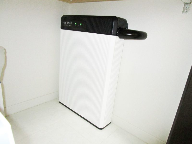 福岡県のF様邸にて、蓄電システムを設置しました！