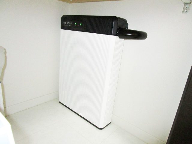 福岡県のF様邸にて、蓄電システムを設置しました！