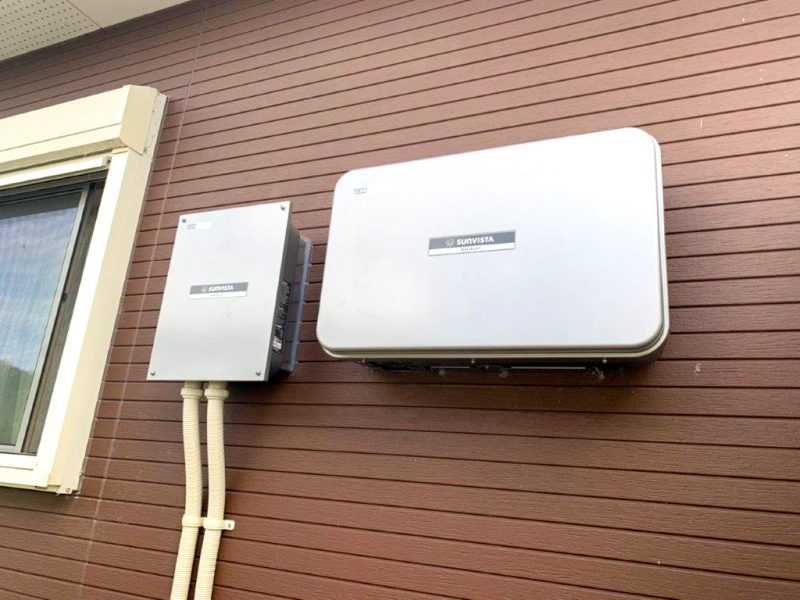 大分県のT様邸にて、蓄電池を設置しました！