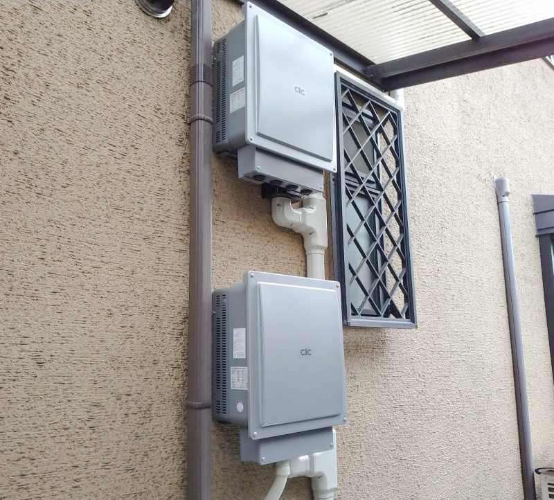 福岡県のN様邸にて、蓄電池を設置しました！