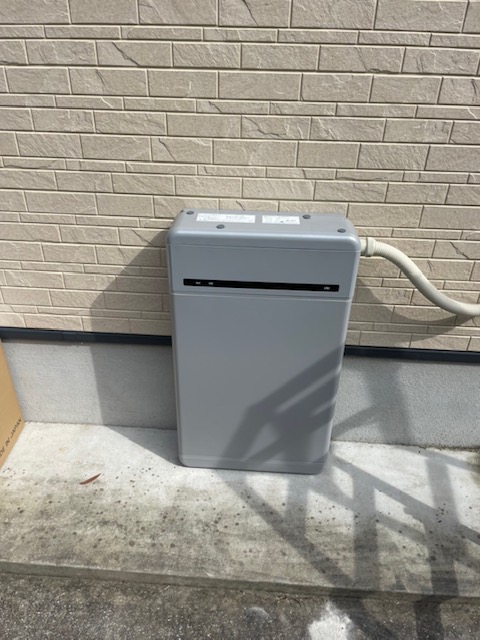 M様邸にて、蓄電池（長州）を設置いたしました。