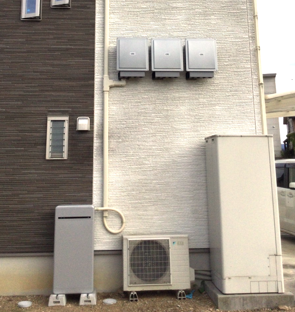 香川県高松市のI様宅で蓄電池を設置いたしました。