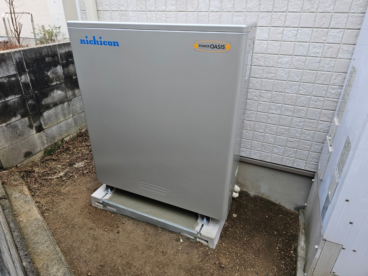 愛媛県松山市のT様宅に蓄電池を設置いたしました