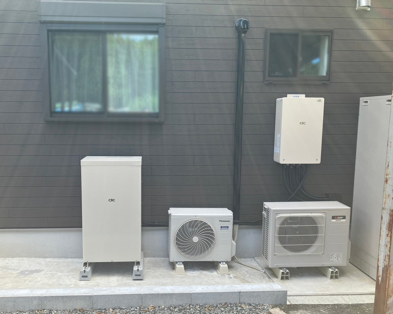 鹿児島県南九州市のY様宅に蓄電池を設置いたしました