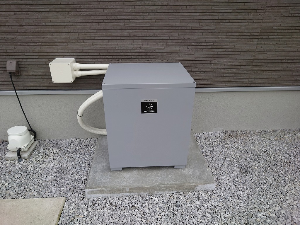 鹿児島県鹿児島市のR.H様宅に蓄電池を設置いたしました