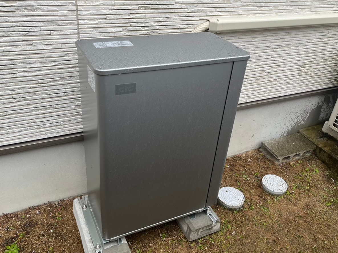 愛媛県松山市のM.K様宅に蓄電池を設置いたしました