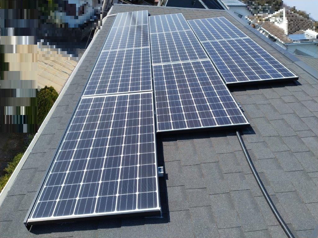 宮崎県宮崎市のＤ・Ｓ様宅に太陽光発電, 蓄電池を設置いたしました