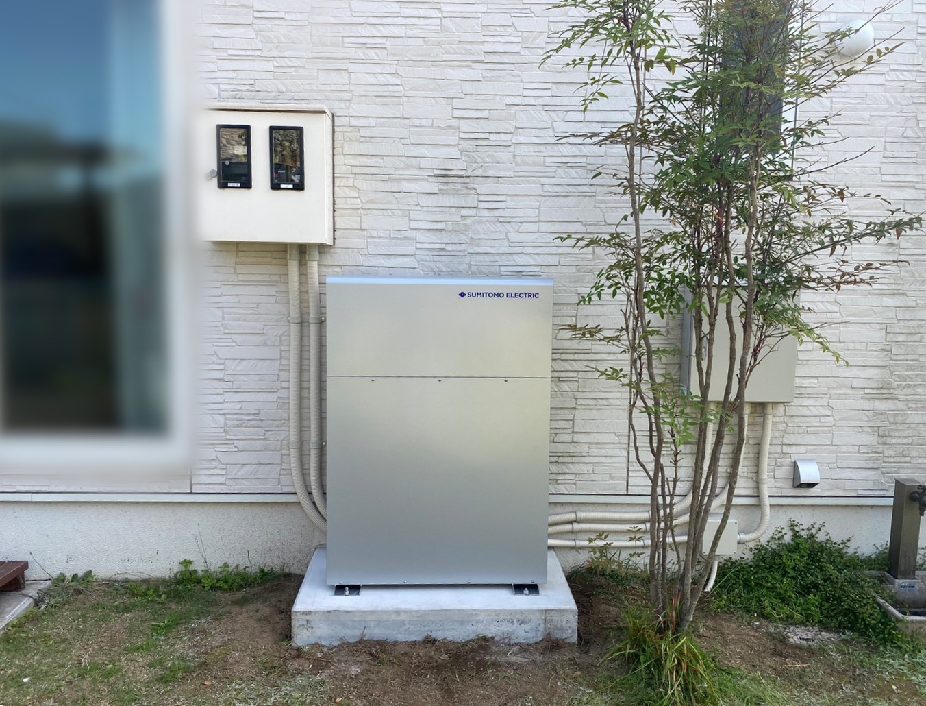 岡山県倉敷市のK様宅に蓄電池を設置いたしました