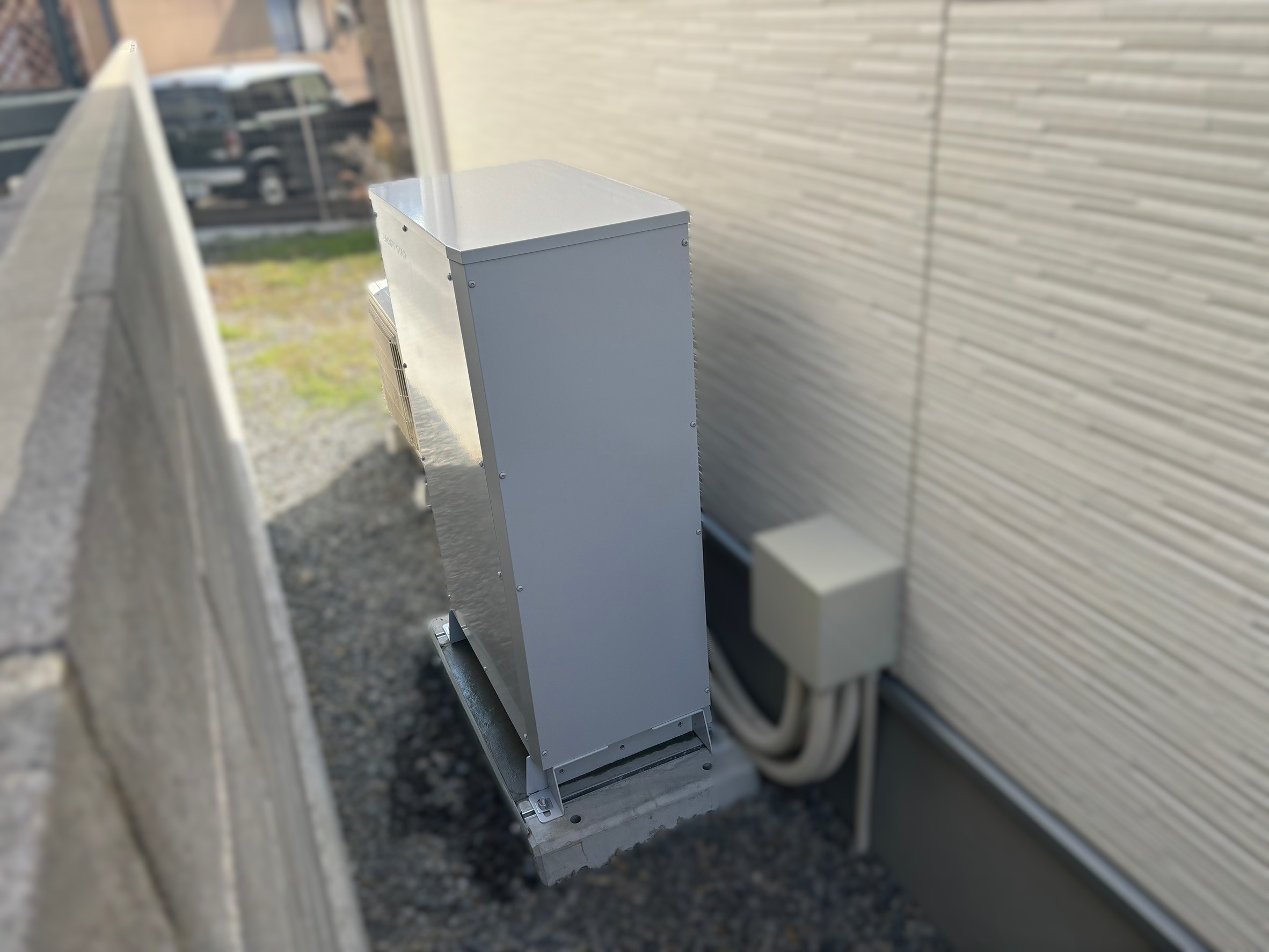 愛媛県伊予市のT様宅に蓄電池を設置いたしました