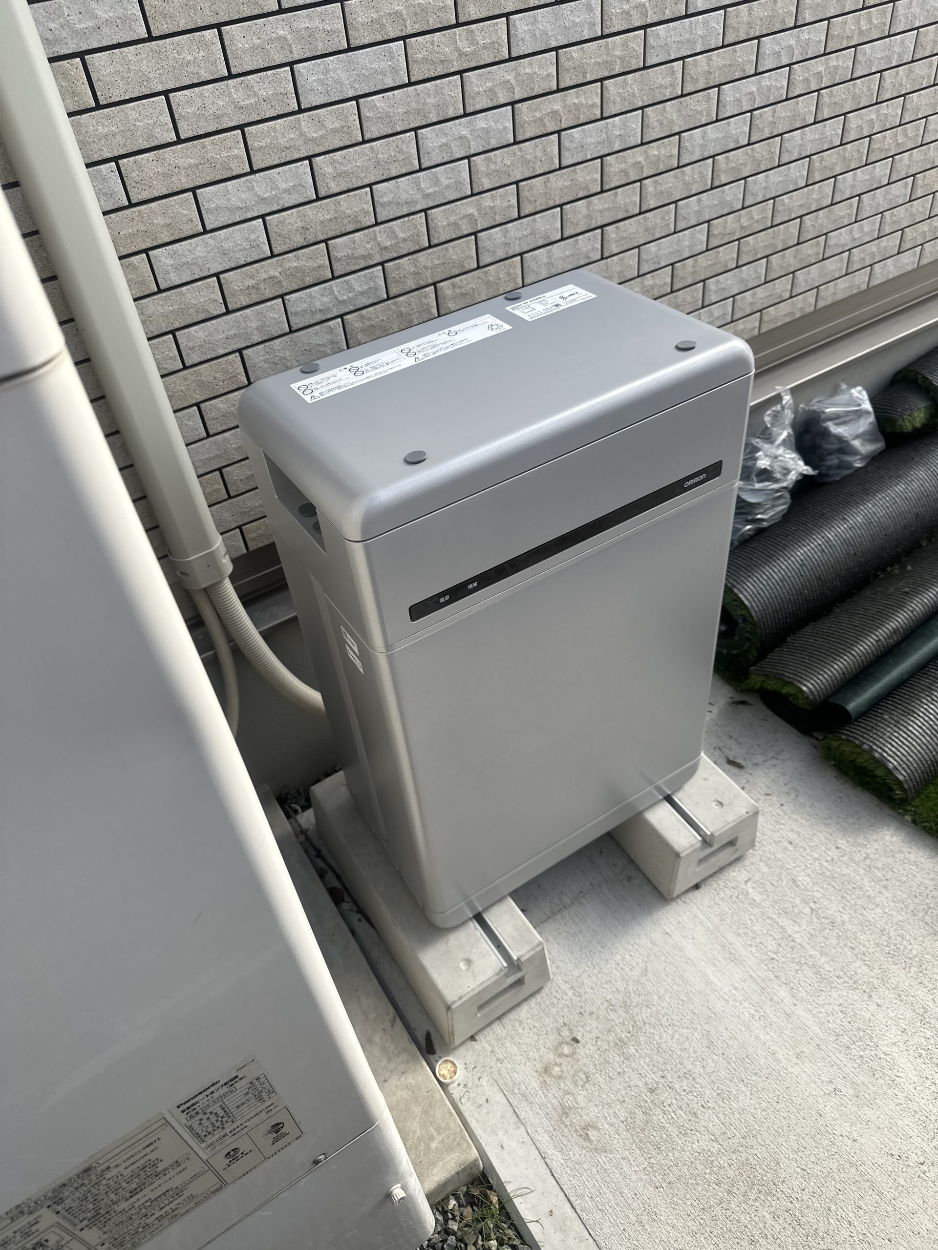 岡山県岡山市のN様宅に蓄電池を設置いたしました