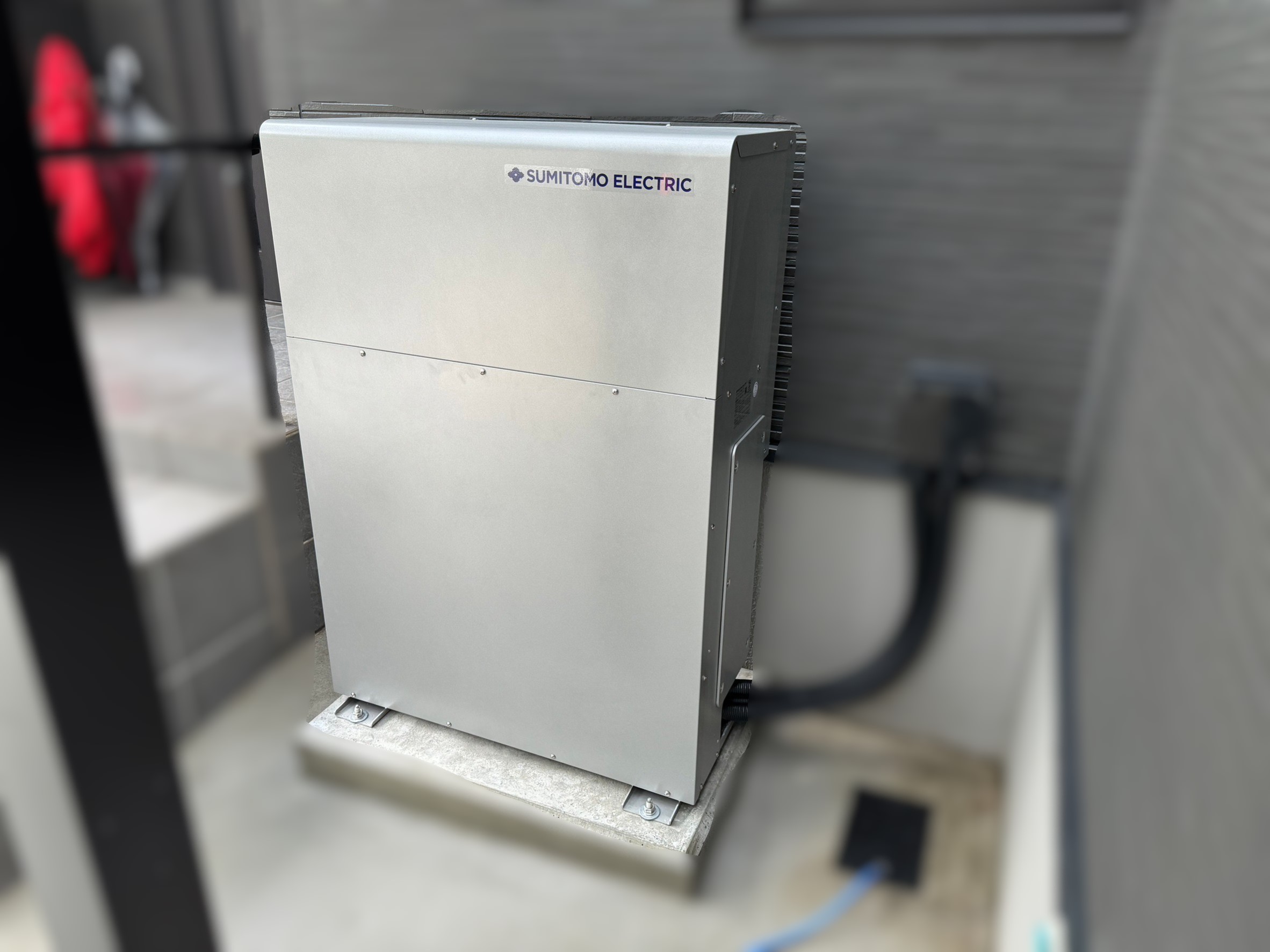 広島県東広島市のS様宅に蓄電池を設置いたしました