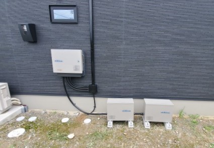 佐賀県三養基郡のY・I様宅に蓄電池を設置いたしました