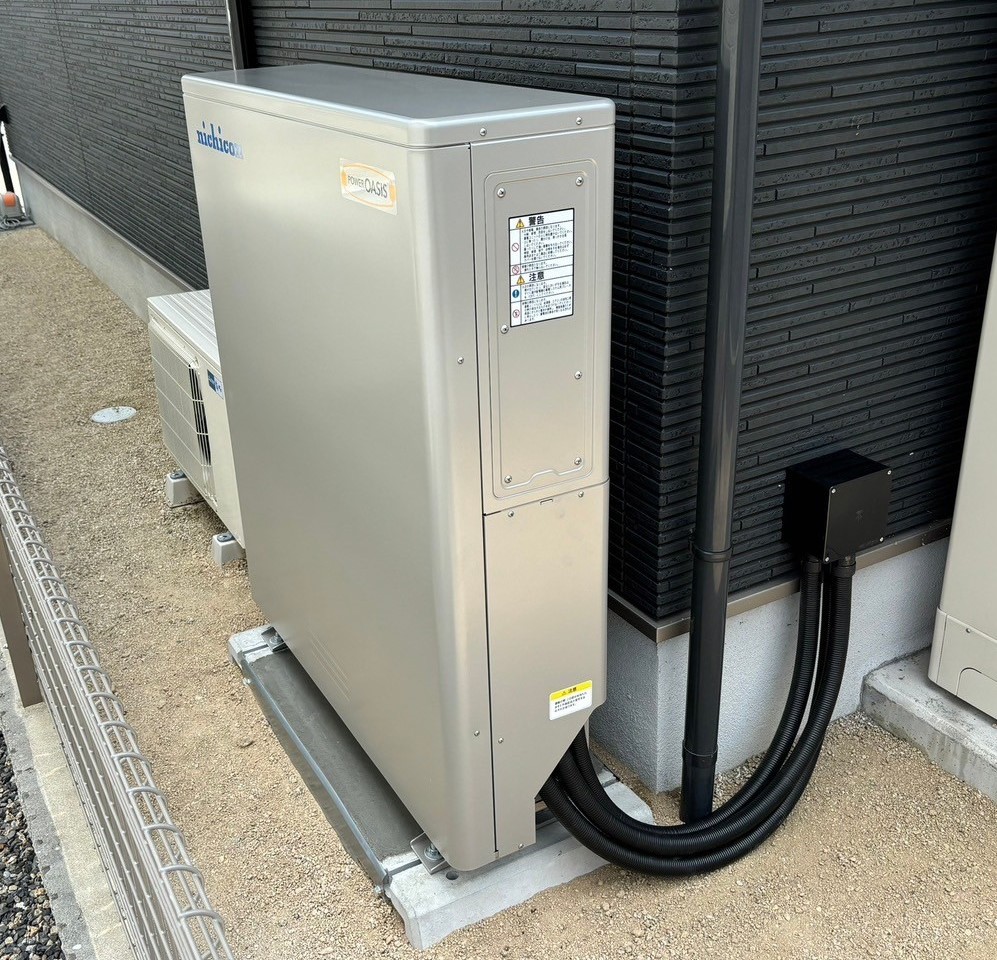 広島県東広島市のS様宅に蓄電池を設置いたしました