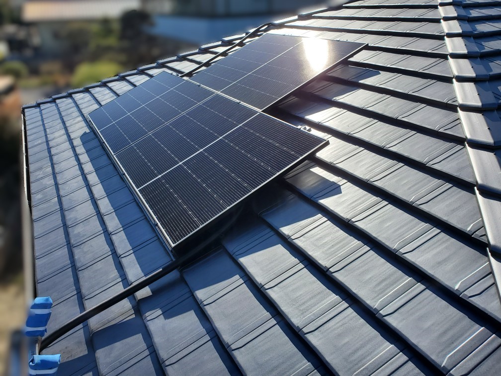 熊本県阿蘇市のK様宅に太陽光発電、蓄電池を設置いたしました