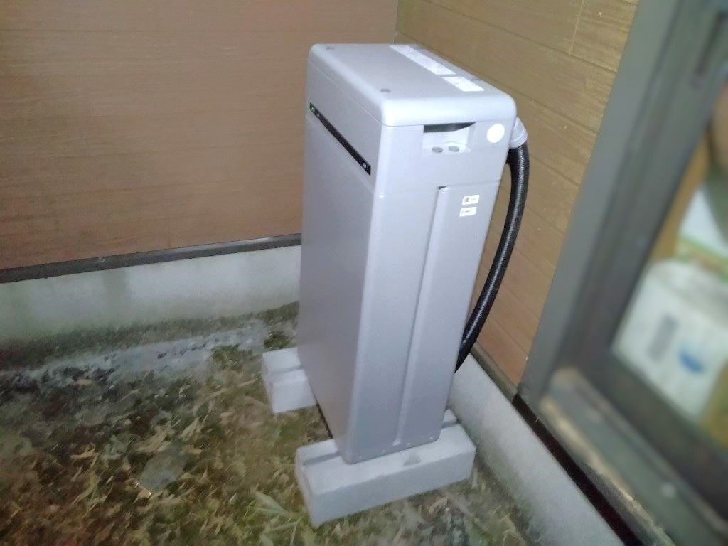 宮崎県都城市のH様宅に蓄電池を設置いたしました