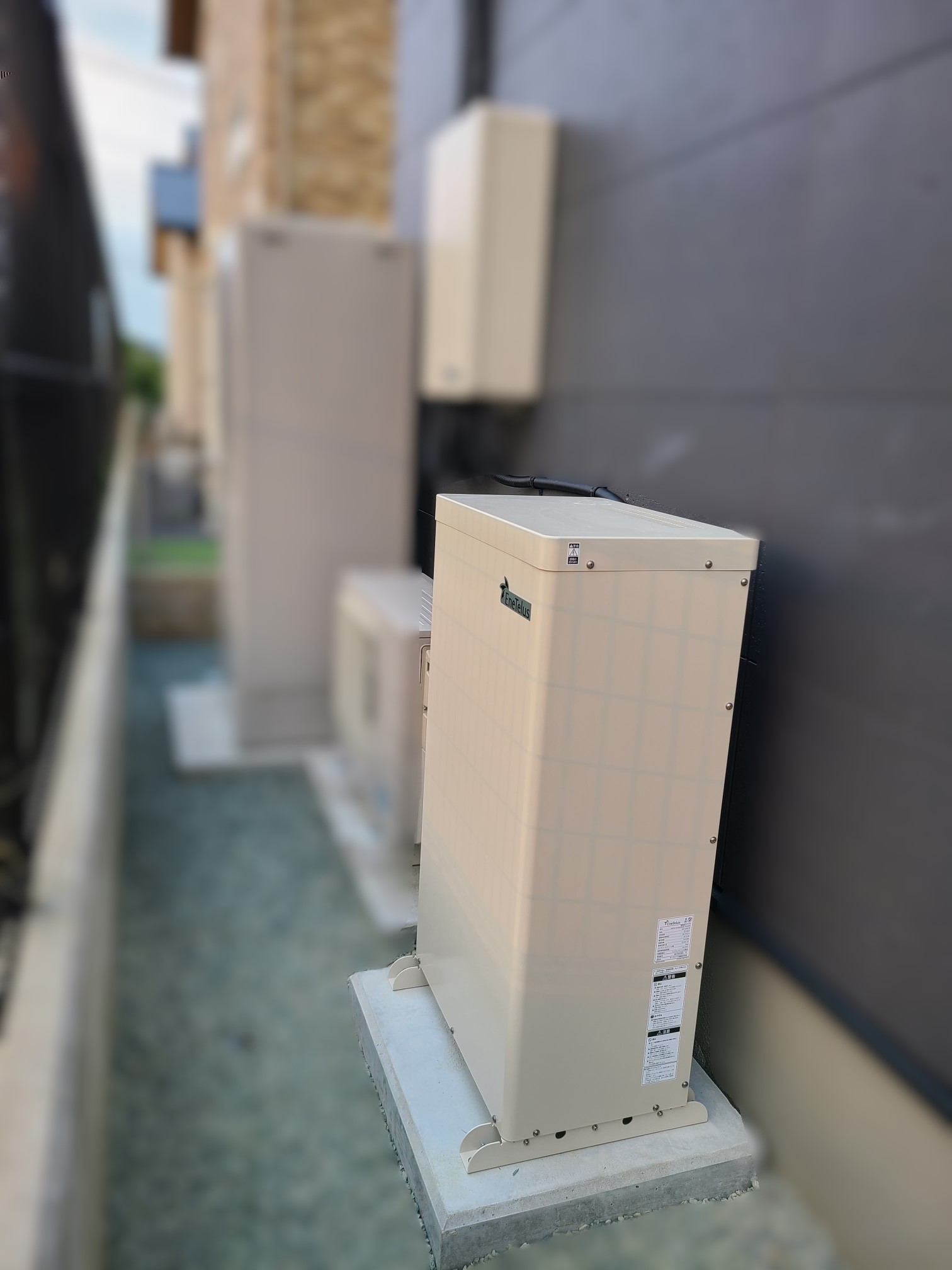 熊本県上益城郡のI様宅に蓄電池を設置いたしました