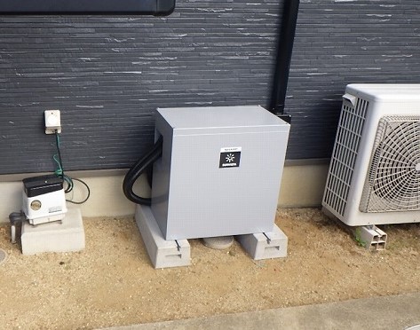 香川県丸亀市のK様宅に蓄電池を設置いたしました