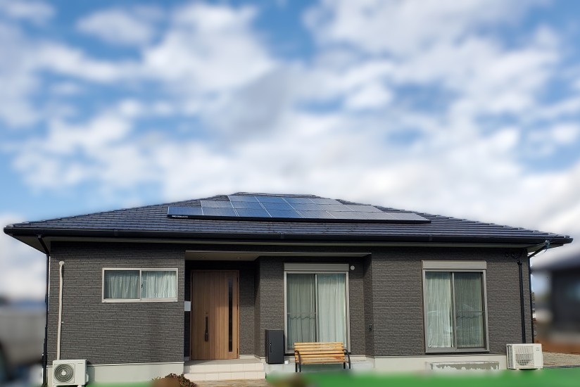 熊本県阿蘇市のM様宅に太陽光発電、蓄電池を設置いたしました