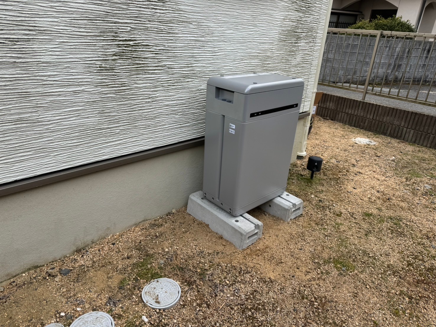 山口県周南市のY様宅に蓄電池、エコキュートを設置いたしました