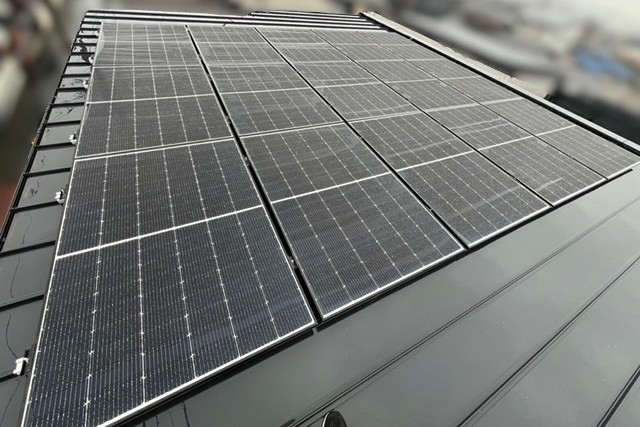 福岡県北九州市のK様宅に太陽光発電、蓄電池を設置いたしました