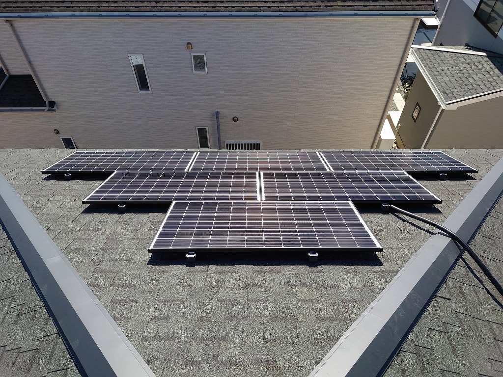 宮崎県宮崎市のK様宅に太陽光発電、蓄電池システムを設置いたしました