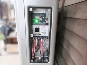 福岡県宗像市のA様邸にて、蓄電システムを設置しました≪蓄電池内臓パワコン≫