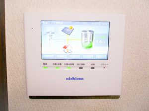 福岡県宗像市のA様邸にて、蓄電システムを設置しました≪リモコン≫