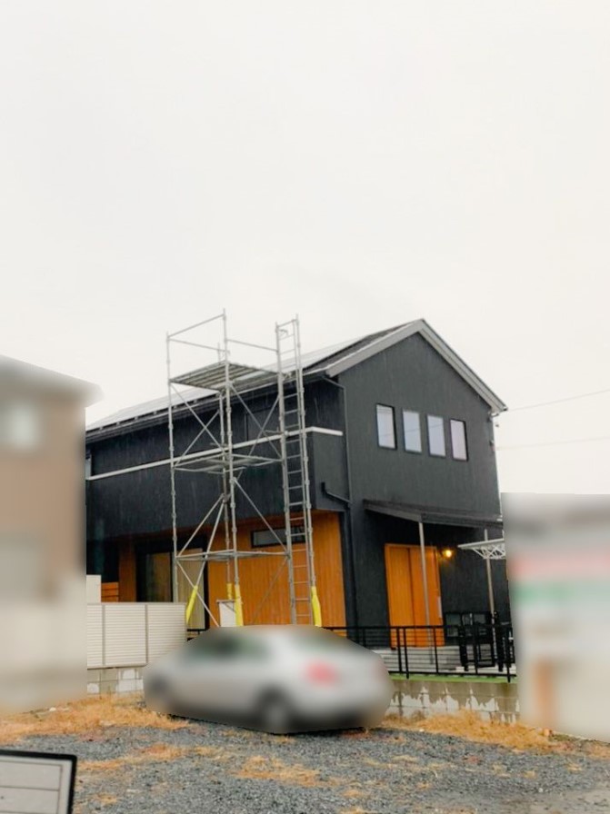 愛知県海部郡のH様邸にて、太陽光発電システムを設置しました≪お家≫