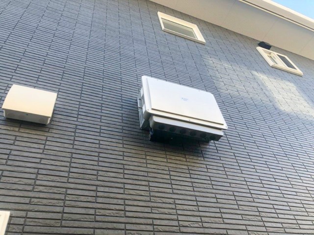 福岡県宗像市のN様邸にて、蓄電システムを設置しました≪パワコン≫