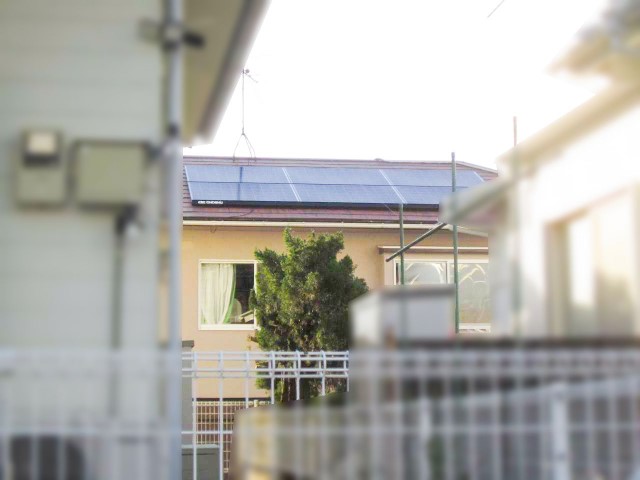 福岡県大野城市のF様邸にて、太陽光発電を設置しました≪お家≫