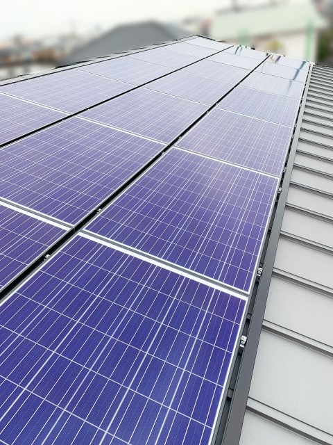 宮﨑県宮崎市のH様邸にて、太陽光発電システムを設置しました≪施工後≫