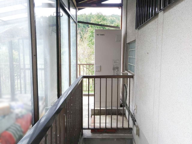 福岡県飯塚市のH様邸にて、エコキュート設置しました≪貯湯ユニット≫