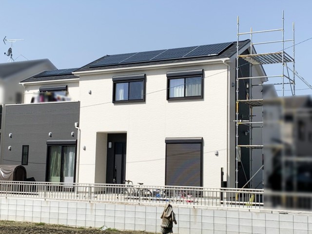 愛知県名古屋市のU様邸にて、太陽光発電システムを設置しました≪お家≫