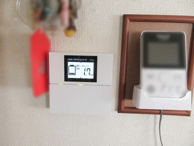山口県下関市のI様邸にて、蓄電システムを設置しました≪リモコン≫