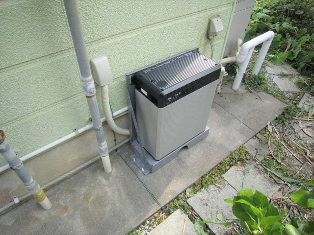 福岡県北九州市のO様邸にて、蓄電システムを設置しました≪施工後≫