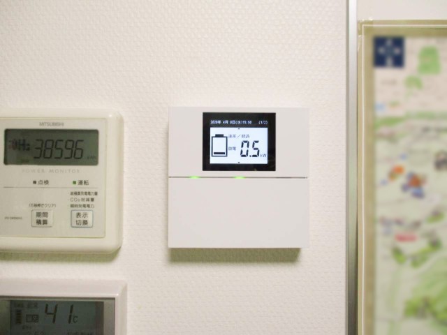 福岡県糸島市のS様邸にて、蓄電システムを設置しました≪リモコン≫
