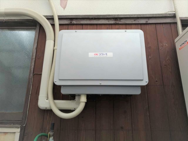 福岡県福津市のN様邸にて、蓄電システムの設置をしました≪パワコン≫