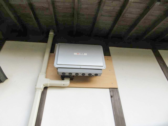 福岡県糸島市のS様邸にて、蓄電システムを設置しました≪パワコン≫