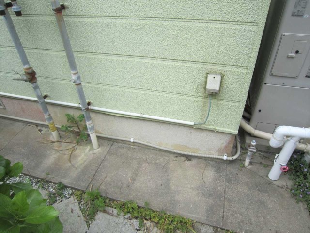 福岡県北九州市のO様邸にて、蓄電システムを設置しました≪施工前≫