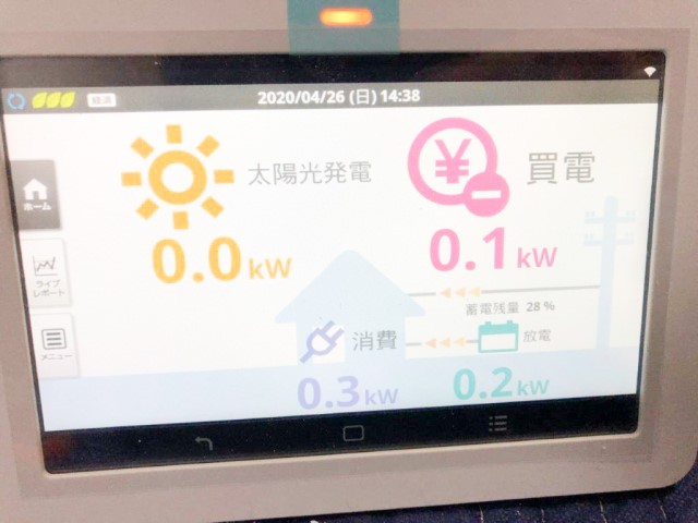 福岡県直方市のU様邸にて、太陽光発電システムを設置しました≪モニター≫