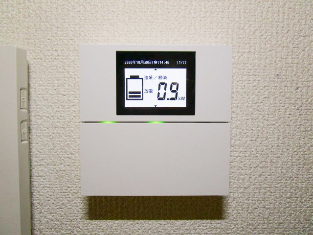 福岡県北九州市のI様邸にて、蓄電システムの設置をしました≪リモコン≫