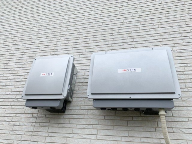 福岡県久留米市のK様邸にて、蓄電システムを設置しました≪パワコン≫