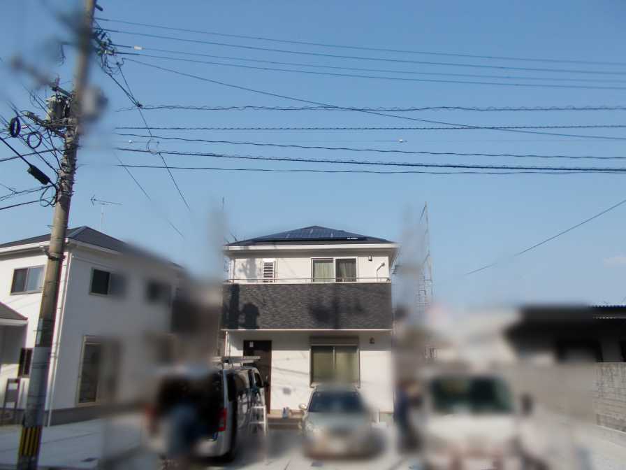 福岡県北九州市の井上邸にて、太陽光システムを設置しました！