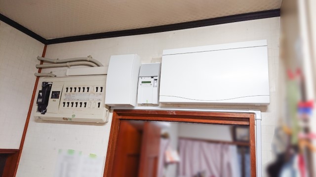 熊本県天草市のT様邸にて、蓄電システムを設置しました≪室内機器≫